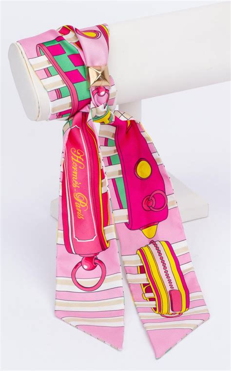 pink hermes twilly scarf|hermes twilly scarf ribbon.